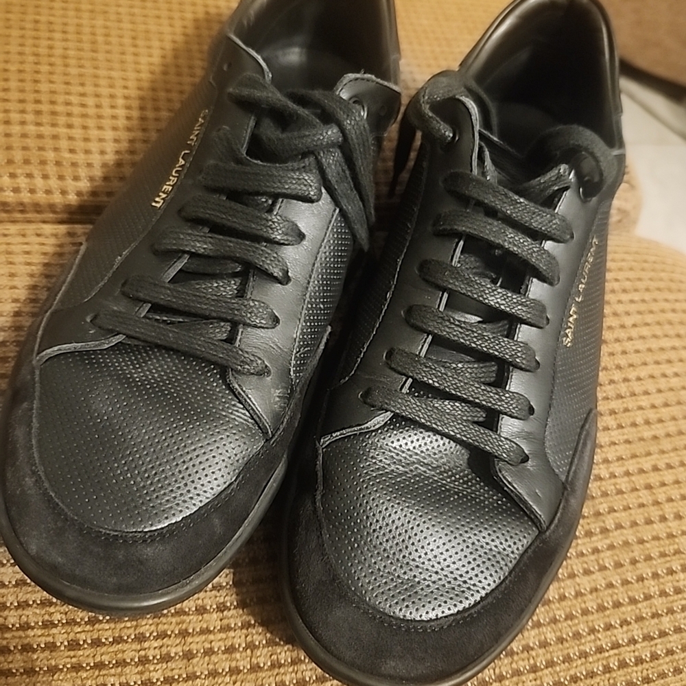 Saint Laurent Black Men's Shoes